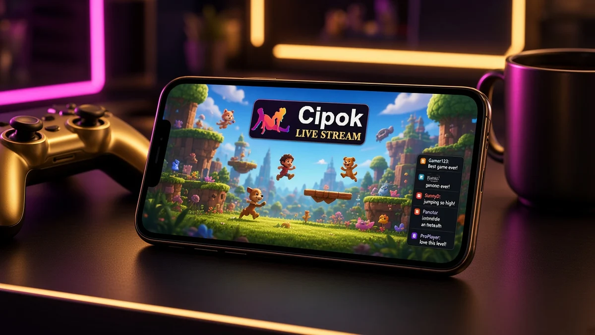 Cipok Game: Mini Game di Live — Hiburan, Bukan Judi