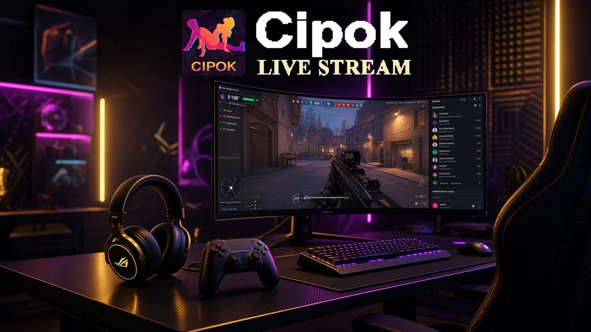 Cipok Gaming: Live Gameplay, Komunitas & Chat Sehat
